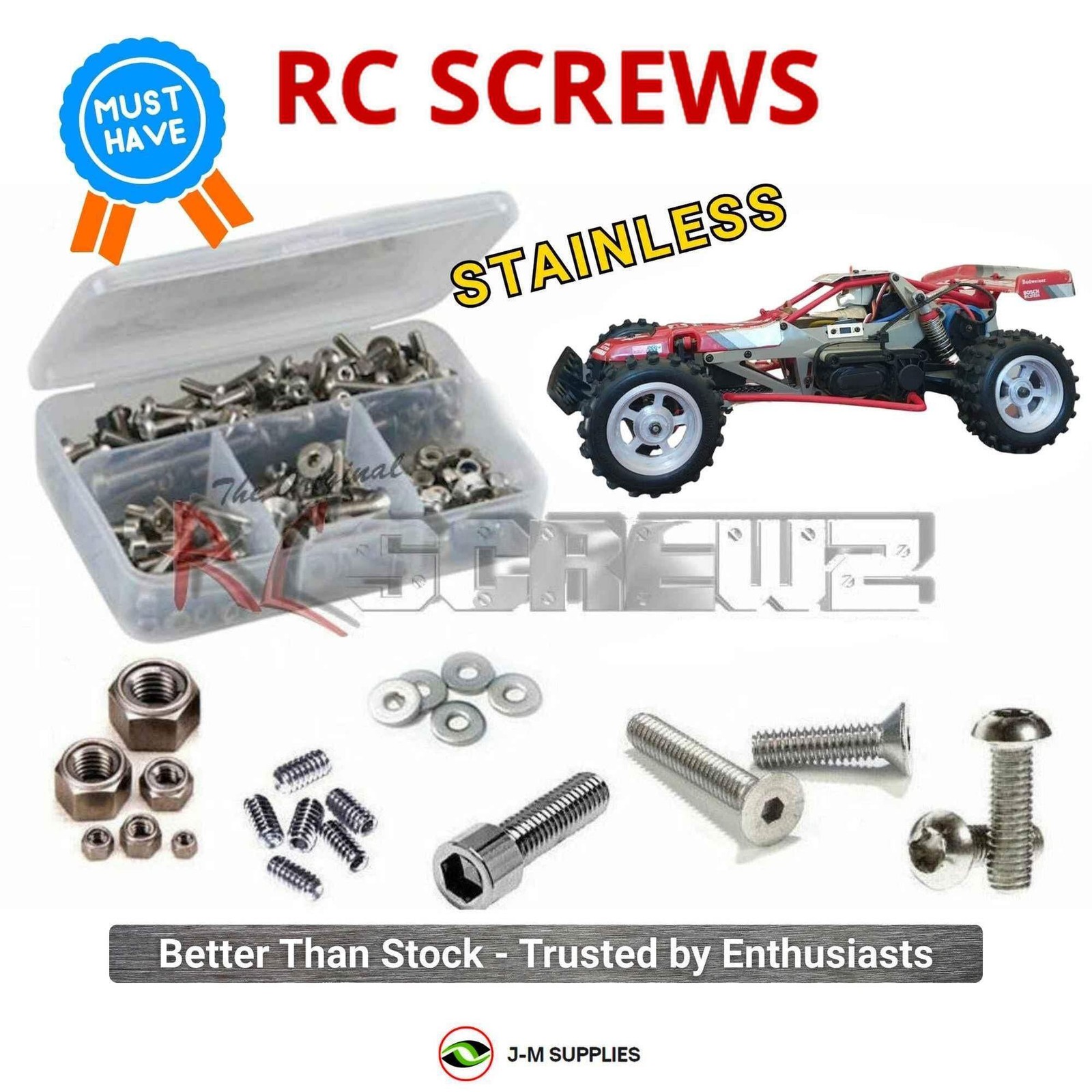RCScrewZ Stainless Screw Kit mar002 for Marui Samurai 4WD 1/10 | SET