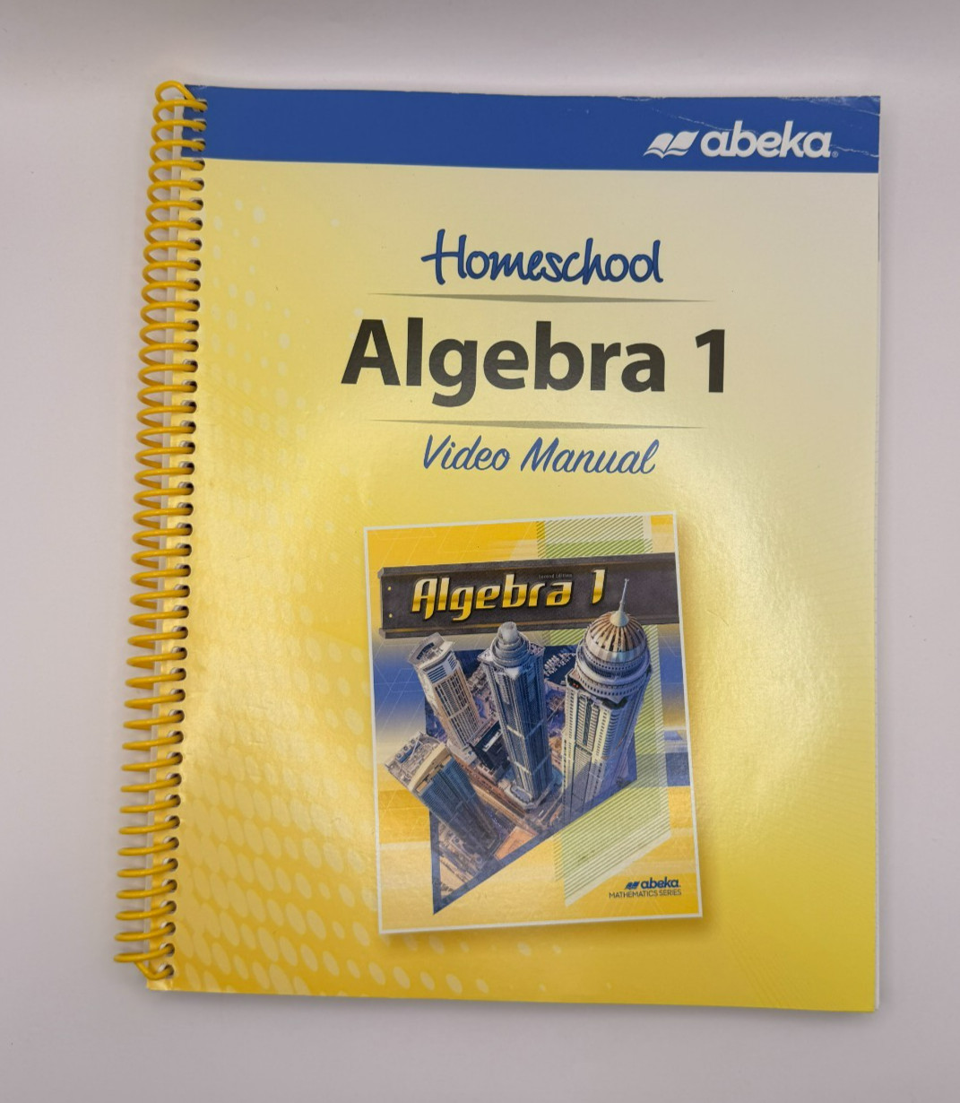 Abeka Algebra 1 Second Edition Textbook Solution Key Video Manual Homeschool Lot