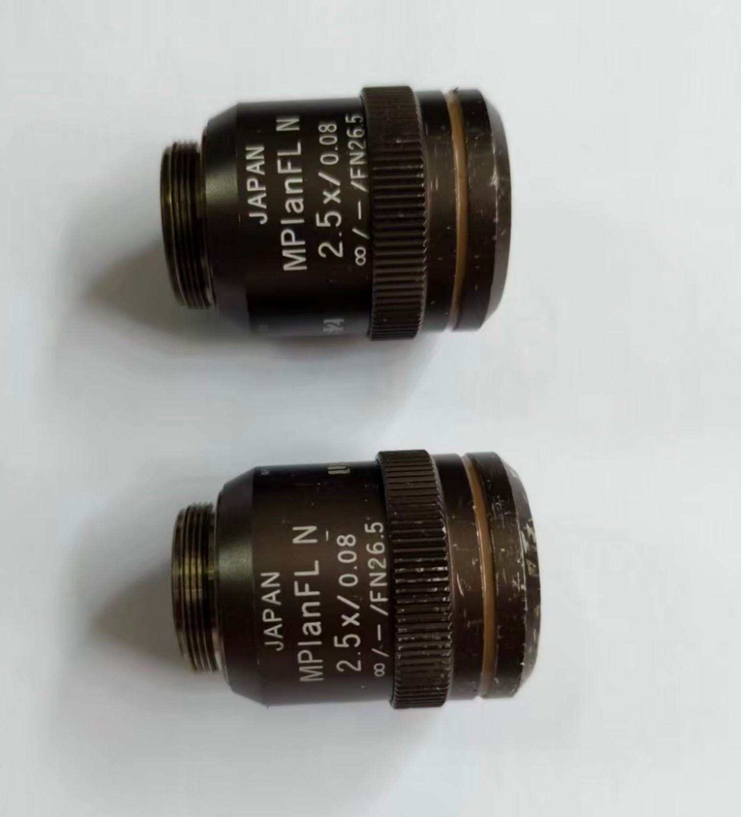 Olympus MPlanFL N 2.5×/0.08 Microscope objective lens