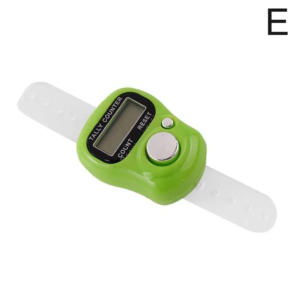 Digital Finger Counter Ring Hand Tally Clicker Knitting Row Counter
