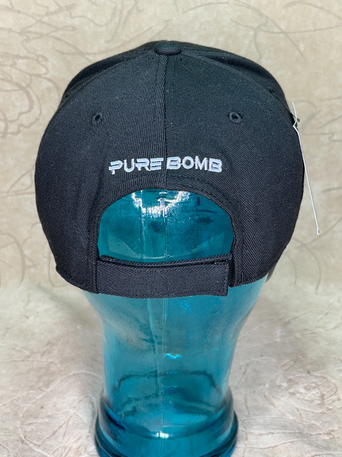 Skull & Clubs Pro-Formance Black Golf Hat 1 10