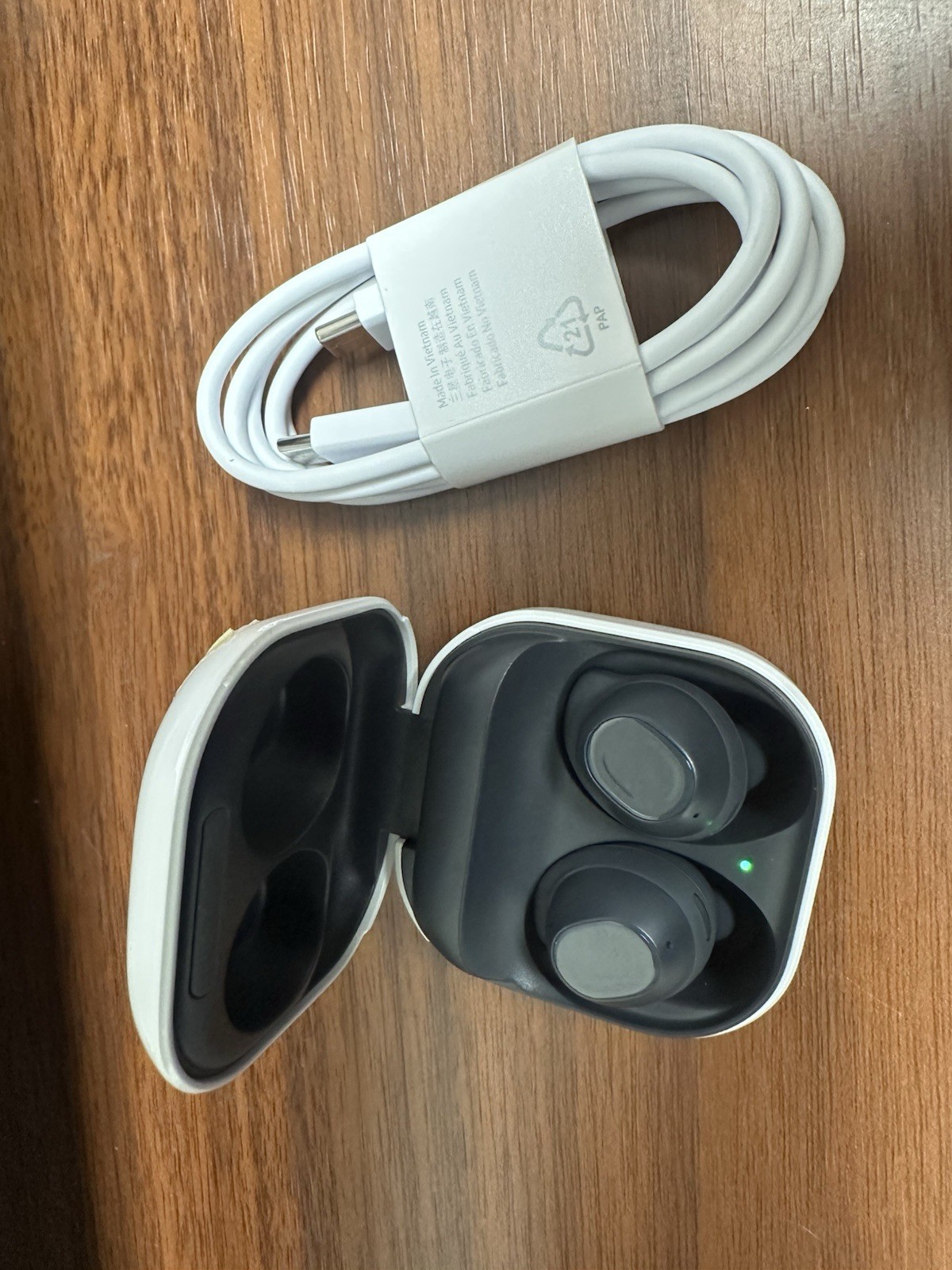 Samsung Galaxy Buds FE Graphite Active Noise Cancellation BT Earbuds SM-R400N