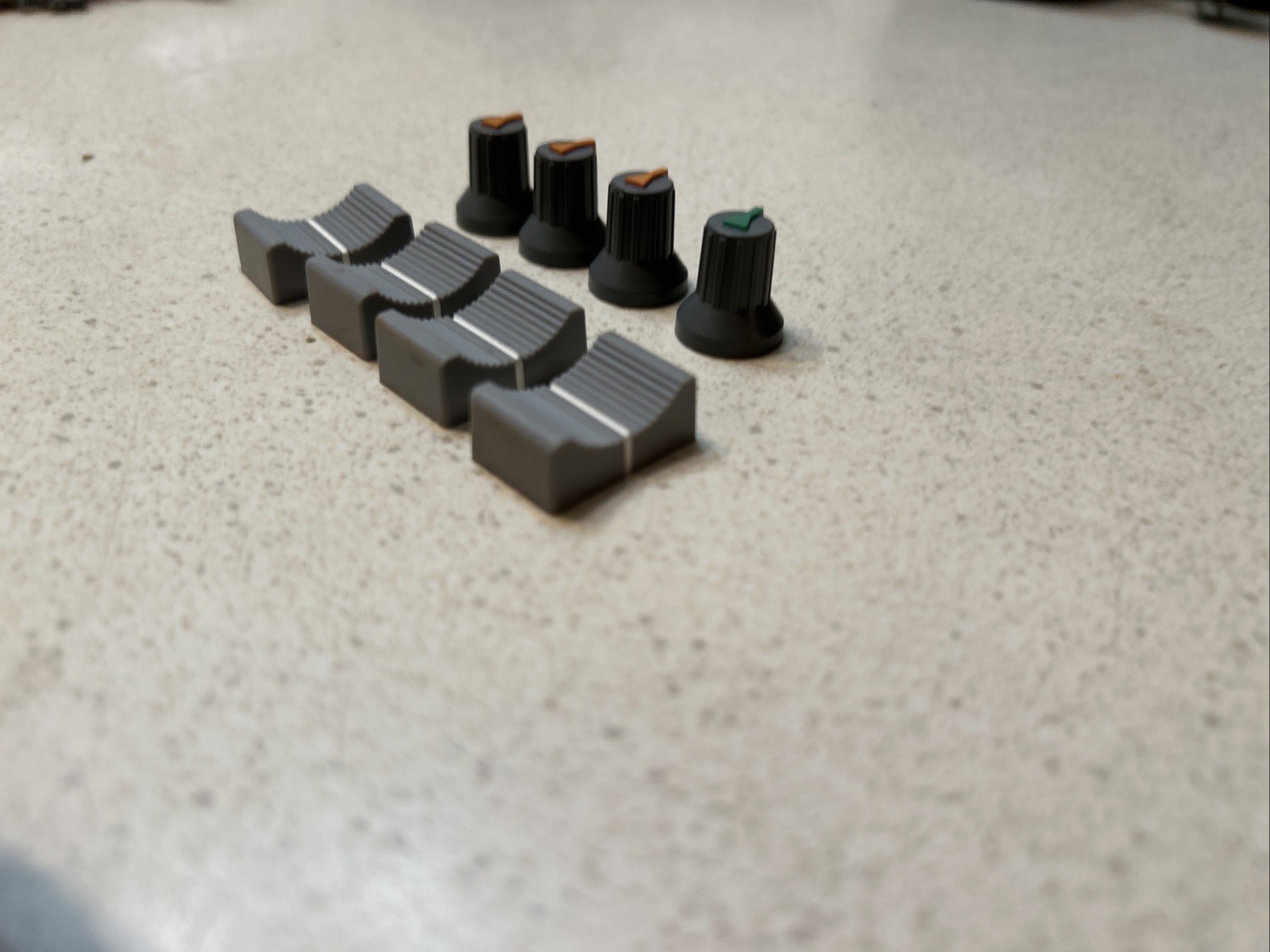 8 Fostex Model 812 Soundboard Mixer Gray Slider /Knobs Original Nice