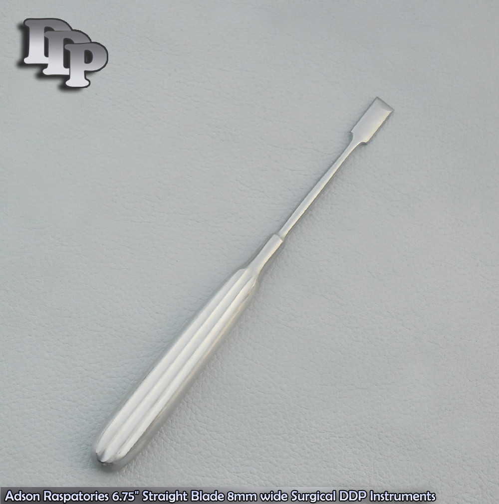 Adson Raspatories 6.75" Straight Blade 8mm wide Surgical Instruments