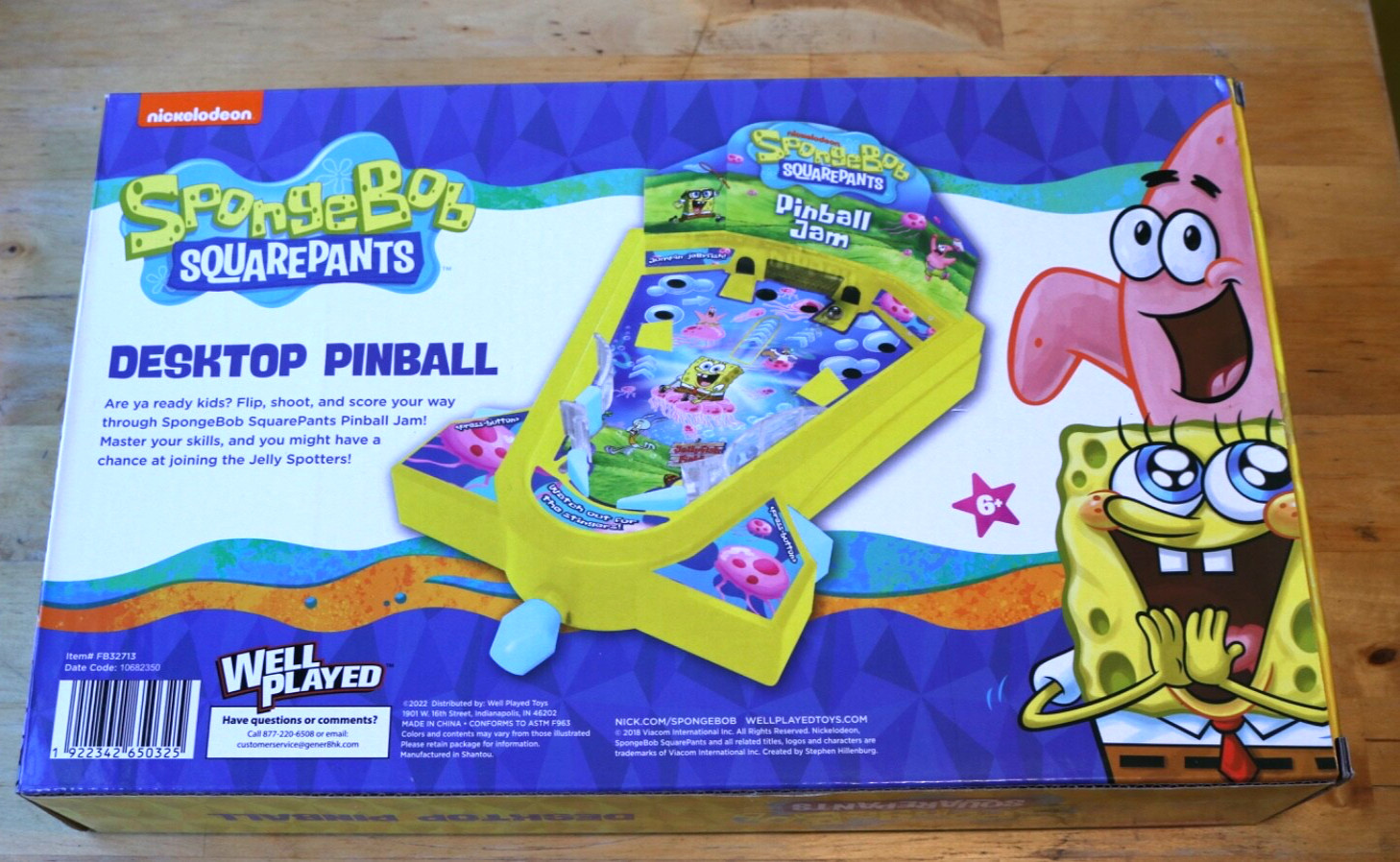SpongeBob SquarePants Desktop PinBall NEW IN BOX