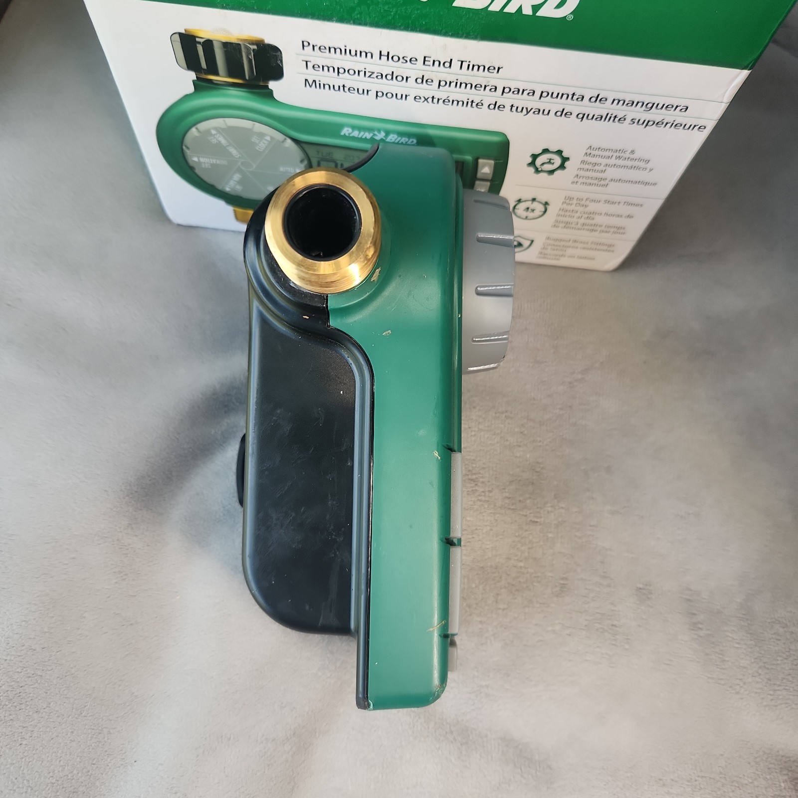 Rain Bird 1ZEHTMR 7-Day Setting Electronic Digital Hose End Timer, One Zone
