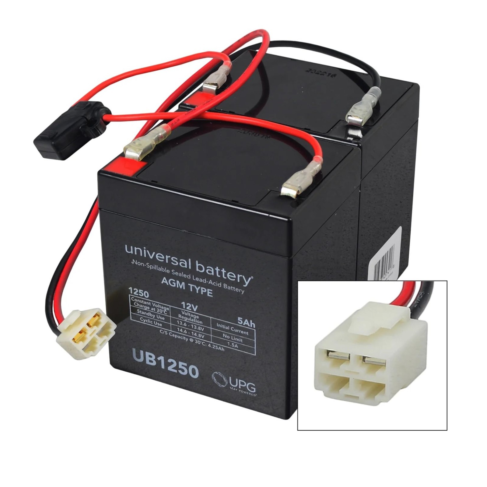Premium 24 Volt Battery Pack for Razor Crazy Cart and Crazy Cart DLX (5 Ah, V1+)