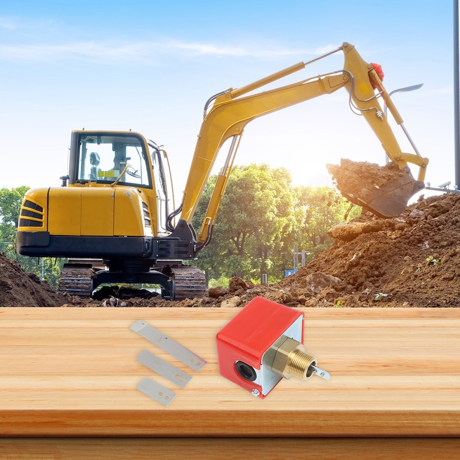 HFS1520 Paddle Flow Switch Sensor Suitable for High Temperature Industrial Use