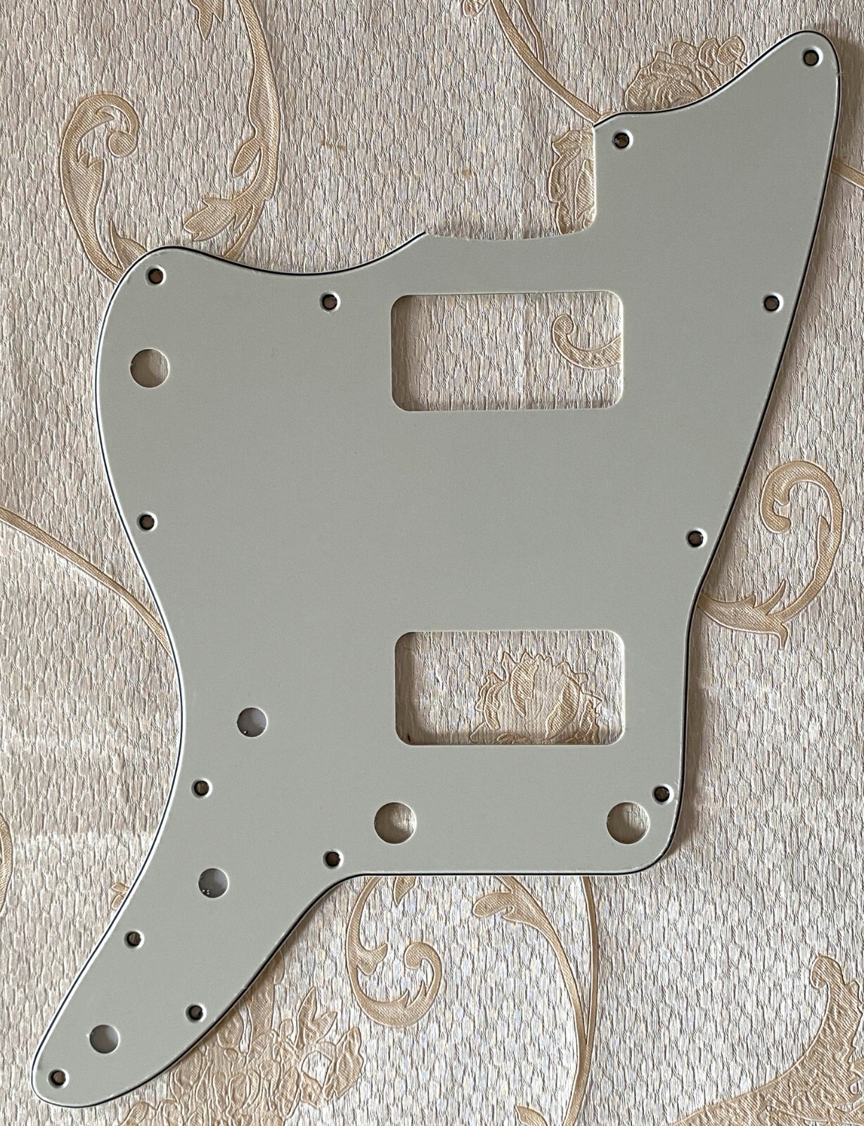 Pick For US Jazzmaster TV Style lefthand Guitar Pickguard,3 Ply Parchment