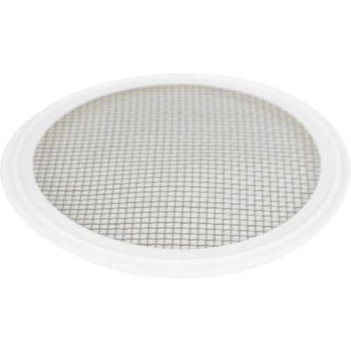 Tri-Clamp Gasket with Stainless Mesh Screen | 7 Mesh | Teflon | 4" - Distilling