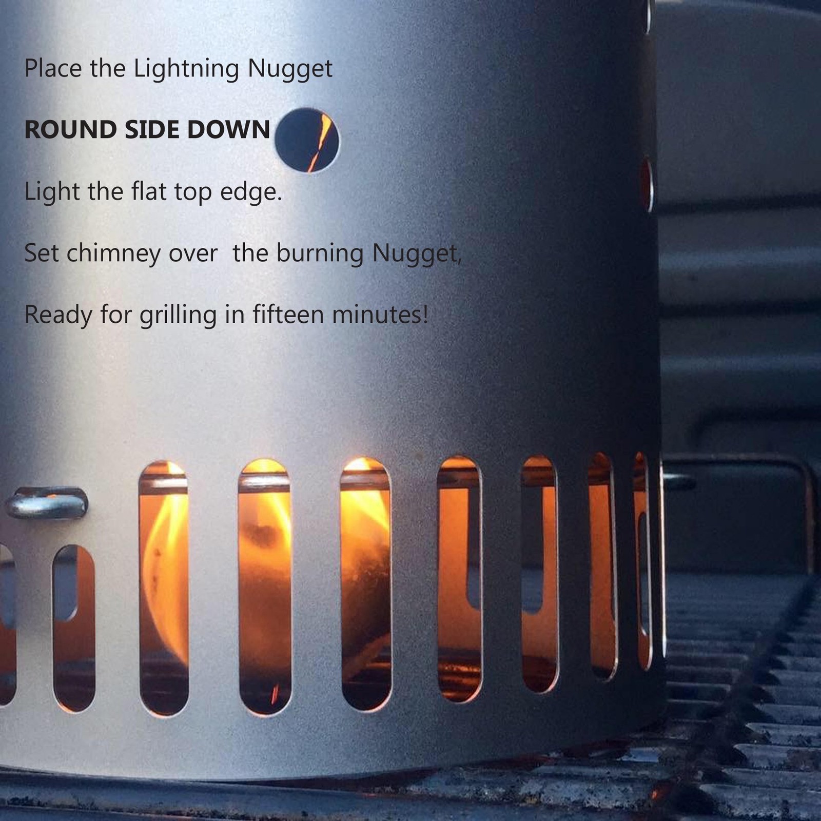 FIRE STARTER Tan Brown 100 Count LIGHTNING NUGGETS