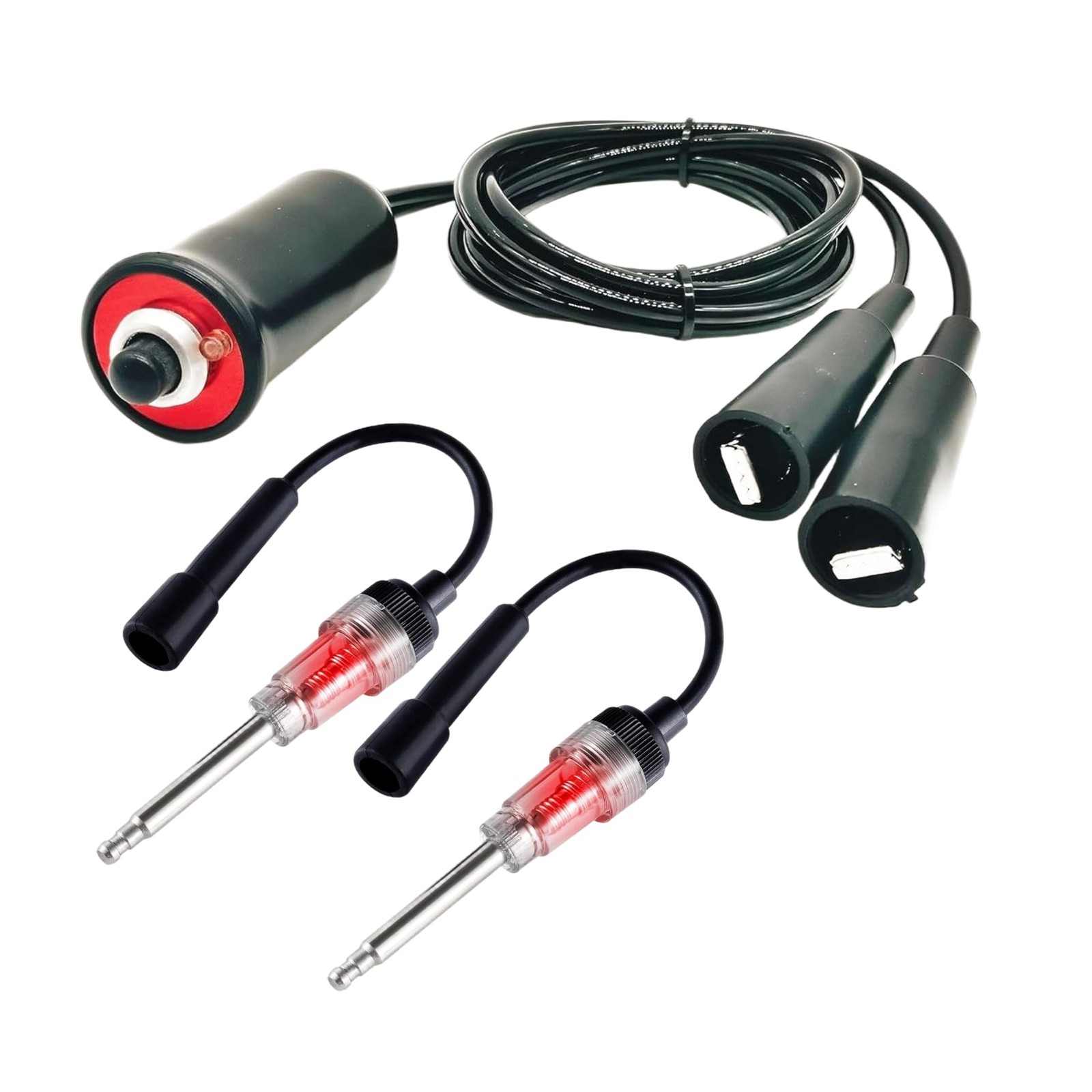 VCC 2-in-1 Engine Remote Starter Switch & Ignition Spark Tester Black Kit 1