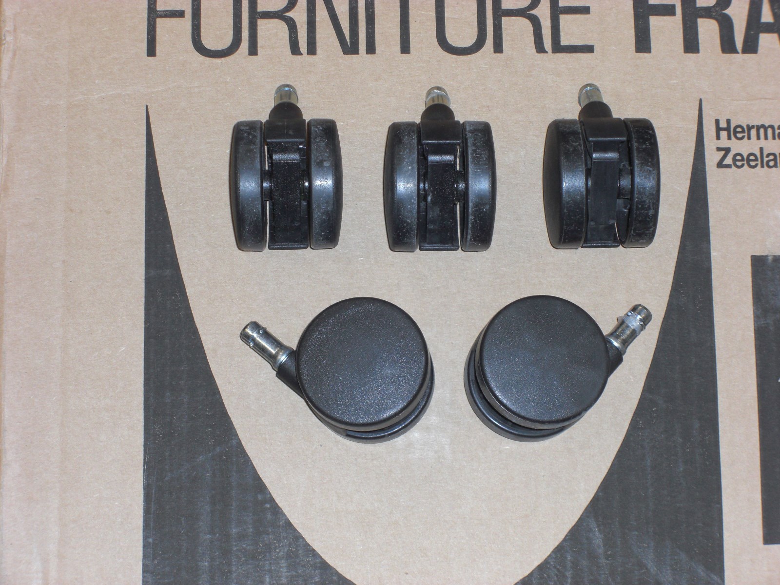 5 Genuine Herman Miller Chair Aeron Mirra Setu Sayl Celle Embody Casters Wheels