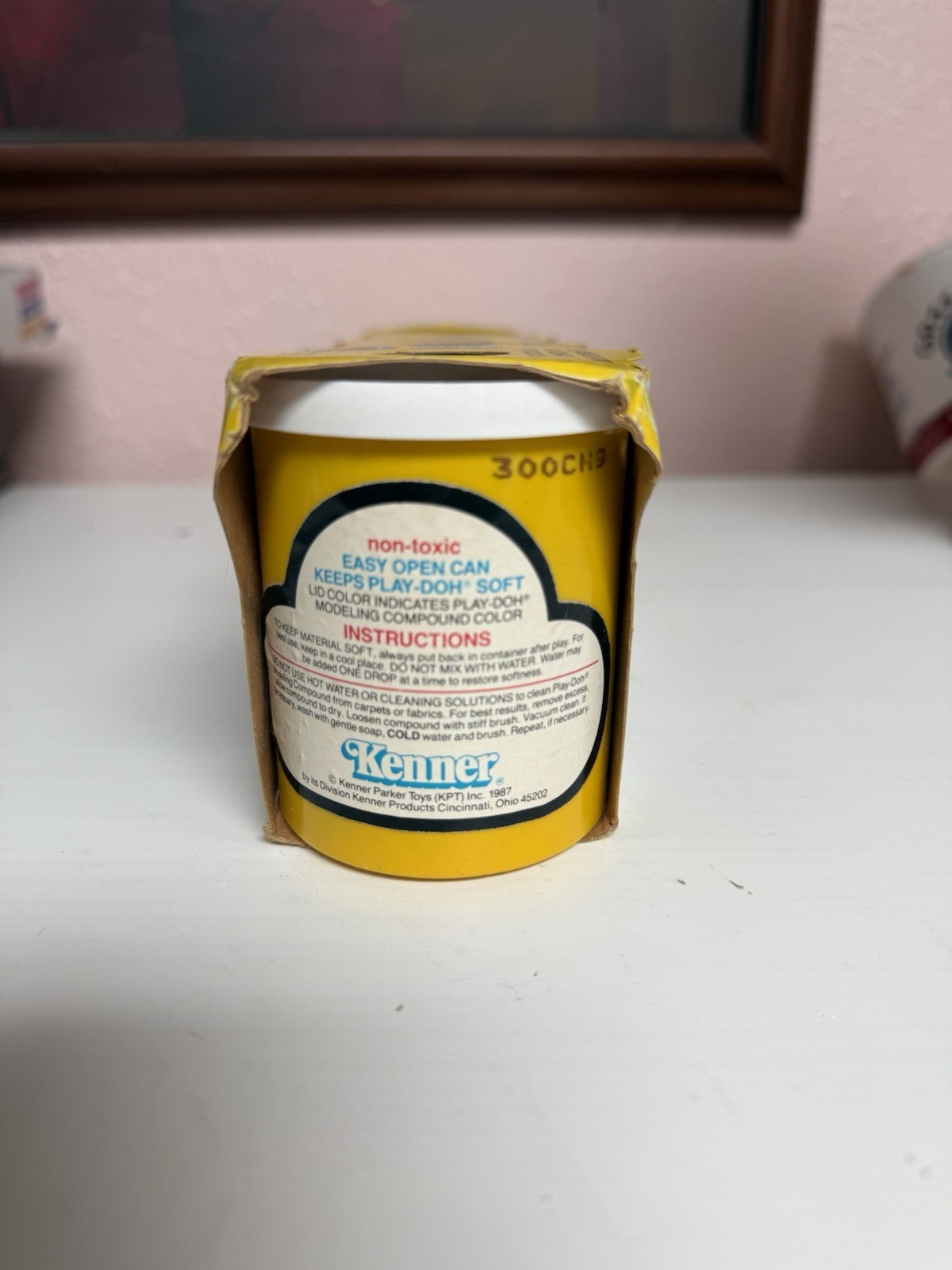 Vintage 1987 4 Pack Of Playdoh