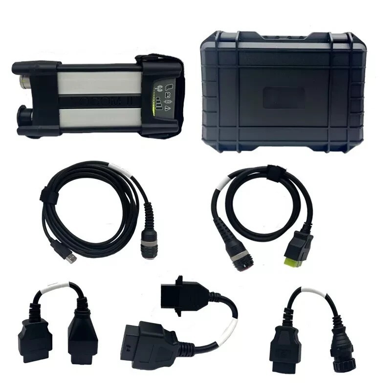 For Vovlo VOCOM 2 Truck Excavator Construction Diagnostic Tool with cf53 laptop