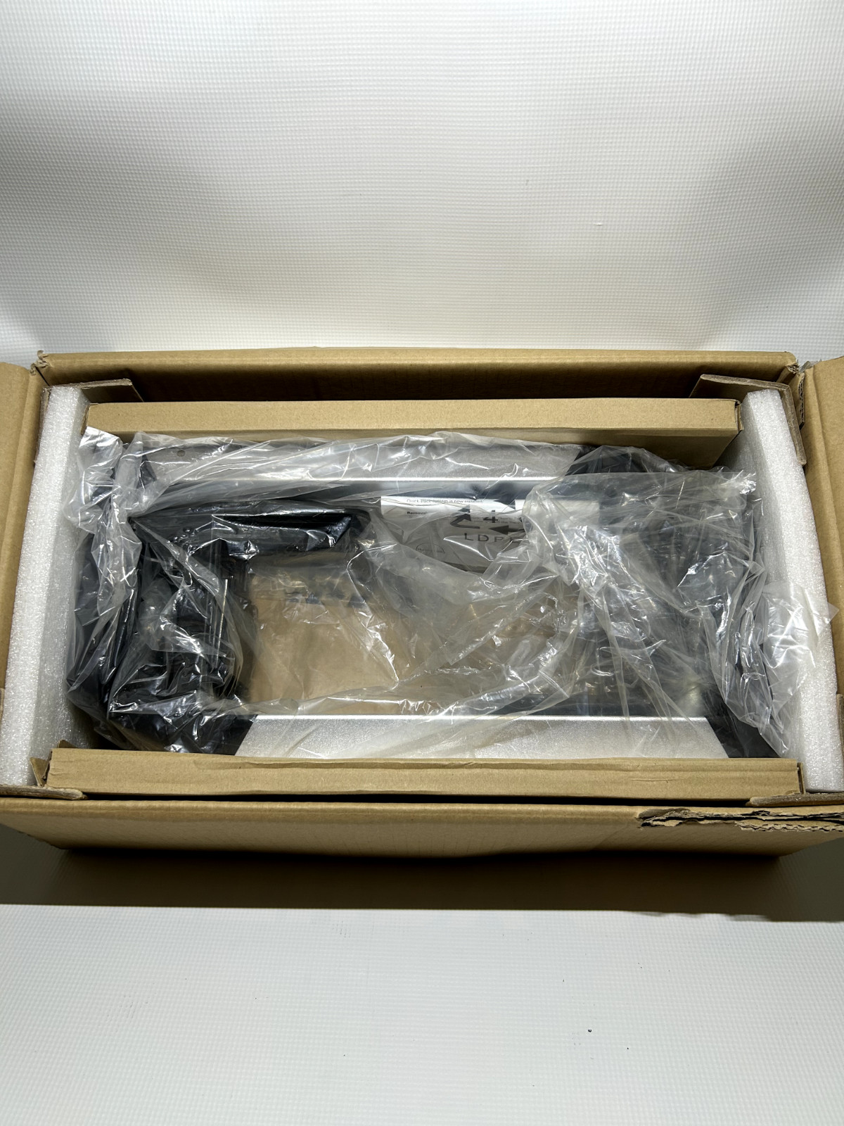 Humanscale CPU600 Adjustable Under-desk CPU Holder Black/Silver