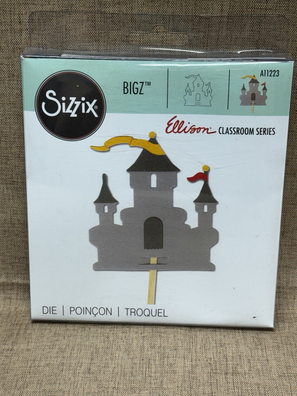 Sizzix Bigz Die Cut - Puppet Castle - Ellison Classroom Series
