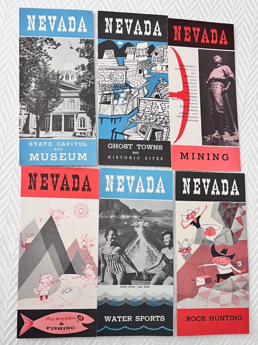 6   NEVADA TRAVEL BOOKLETS