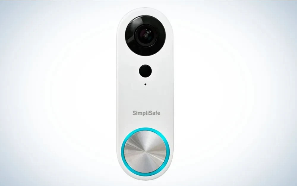 SimpliSafe Pro Video Wired Doorbell 1080p SSDB3 Camera Smart Home Security