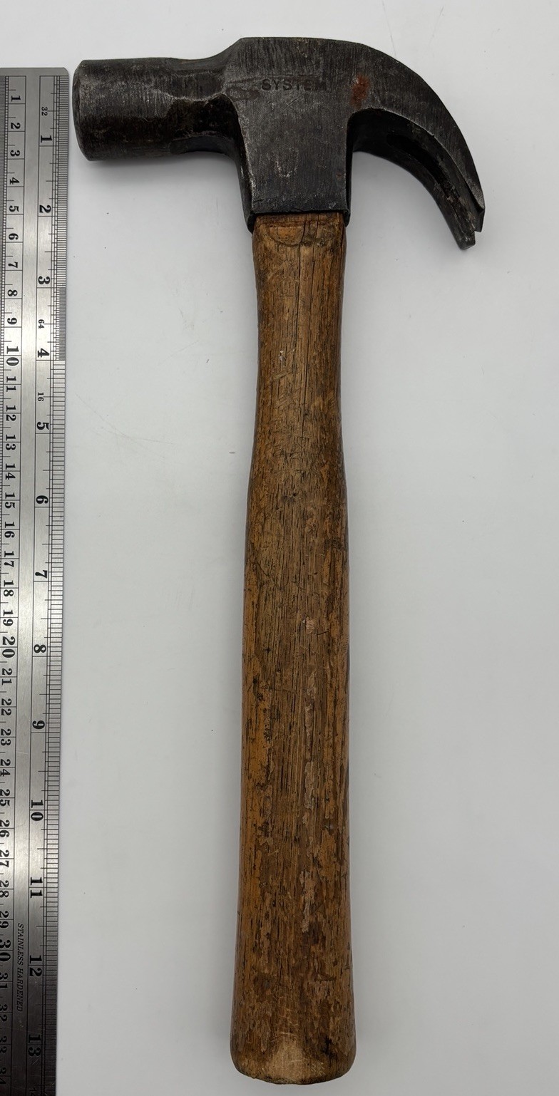 Vintage Bell System Claw Hammer