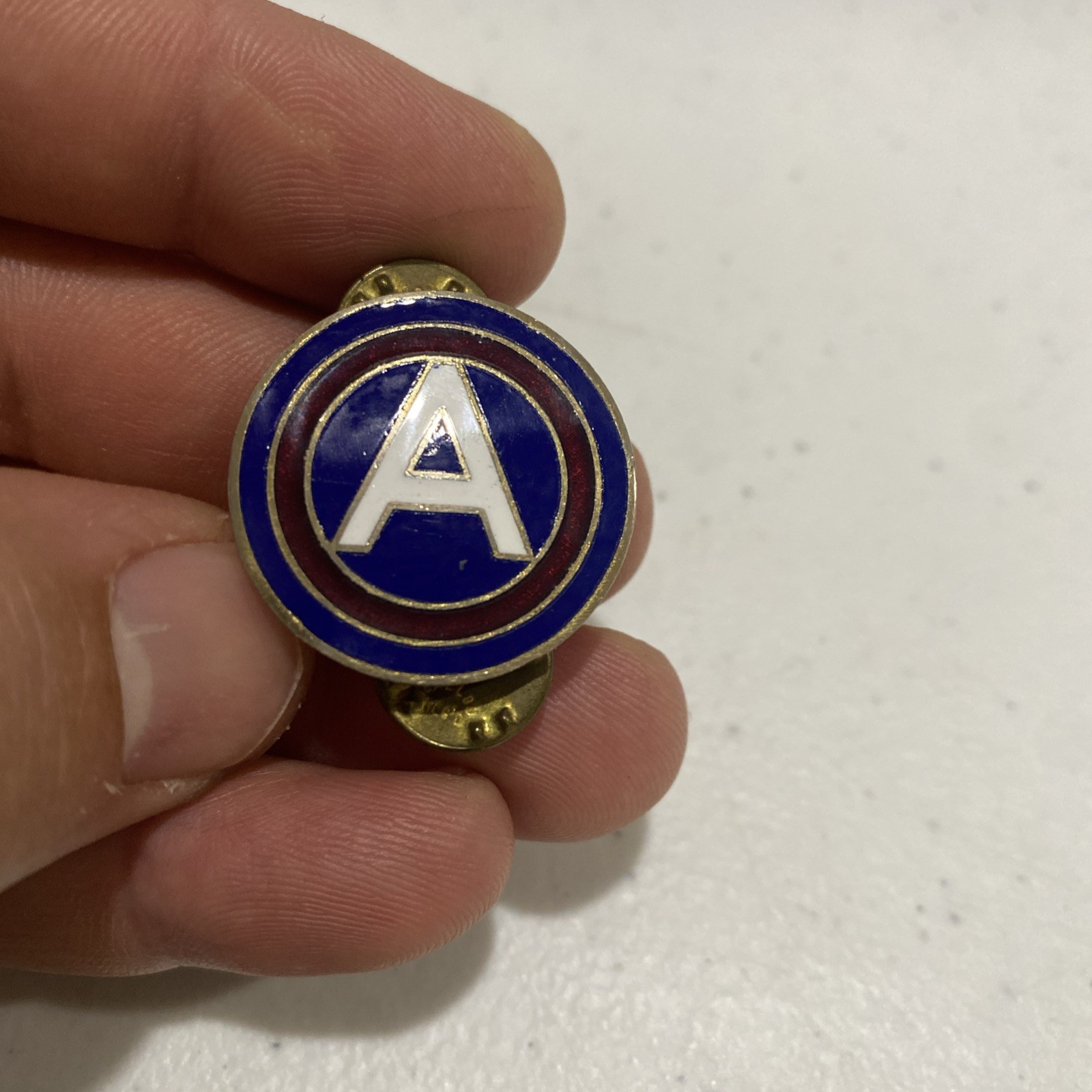 Vintage 3RD United States Army Pin DI Crest Insignia Latch Clasp