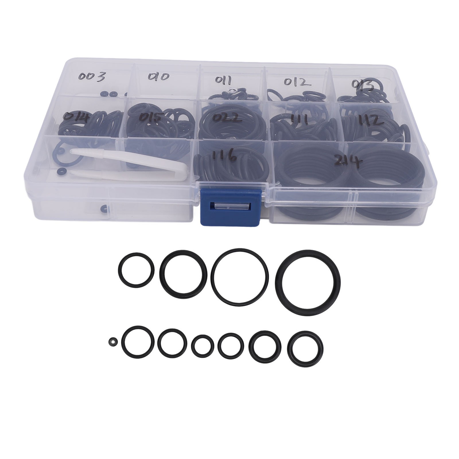170pcs Diving O Rings Effective Sealing Practical Scuba O Kit For Diving Eˇ