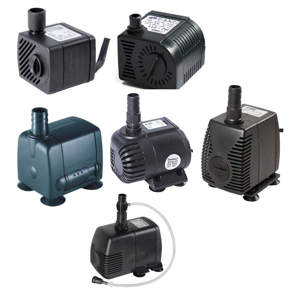53 - 420 GPH Submersible Pump Aquarium Fish Tank Fountain Water Hydroponic