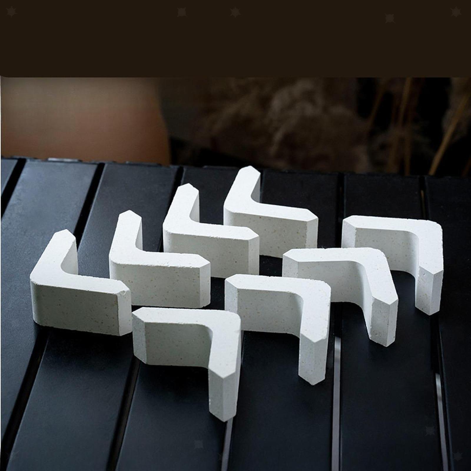 8 Pieces Pottery Kiln Shelf Supports L Shaped Pottery Kiln Firing Tools
