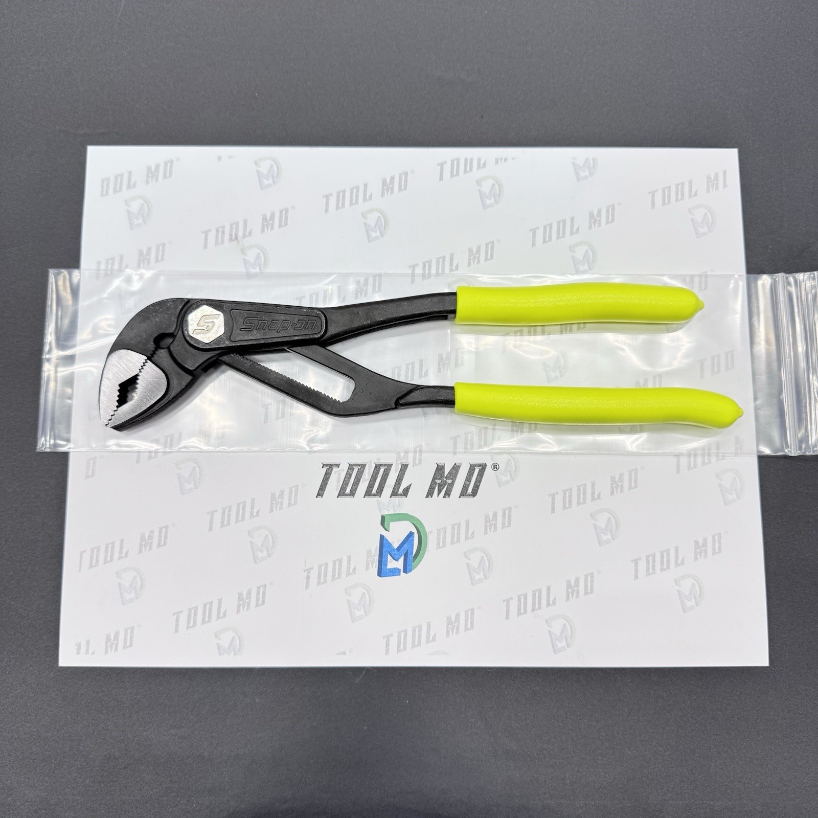 Snap-on Tools NEW 10” Adjustable HI VIZ Soft Grip Water Pump Pliers AWPBX10HV