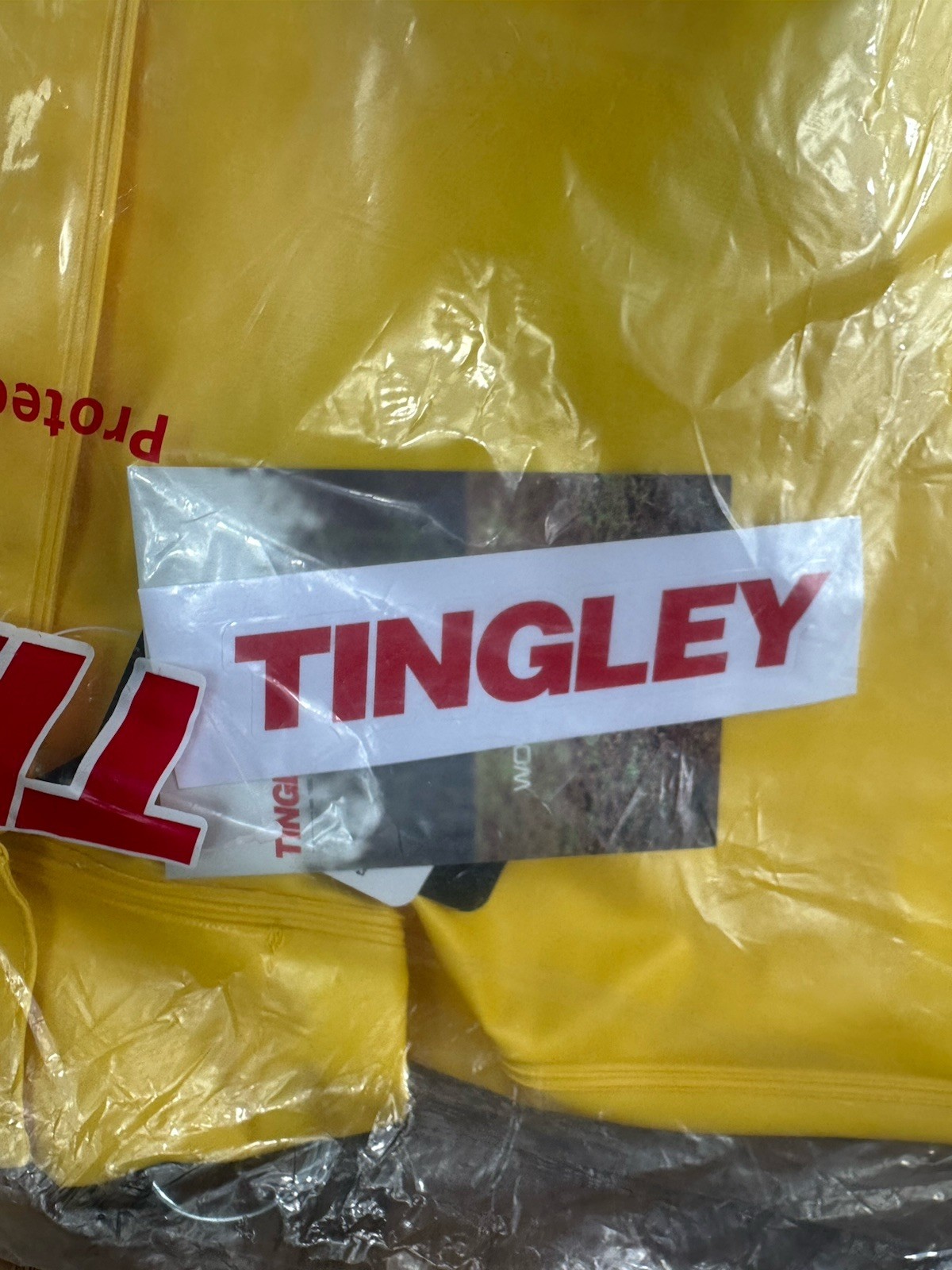 Tingley Standard Weather-Tuff Heavy Duty Waterproof Jacket With Hood Sz Medium