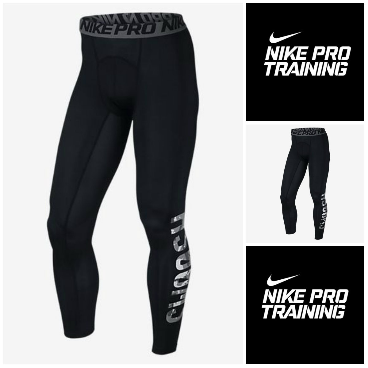 NIKE PRO Mens Compression Training Spandex Tights Base Layer HYPERCOOL/HYPERWARM