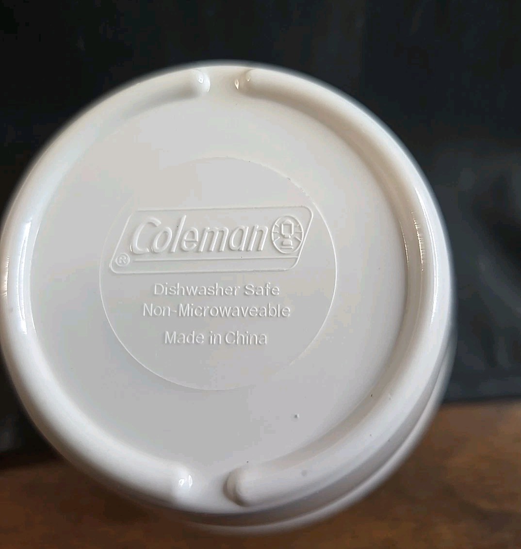 Coleman Melamine/Plastic Stacking Camping Cups Set Of 4