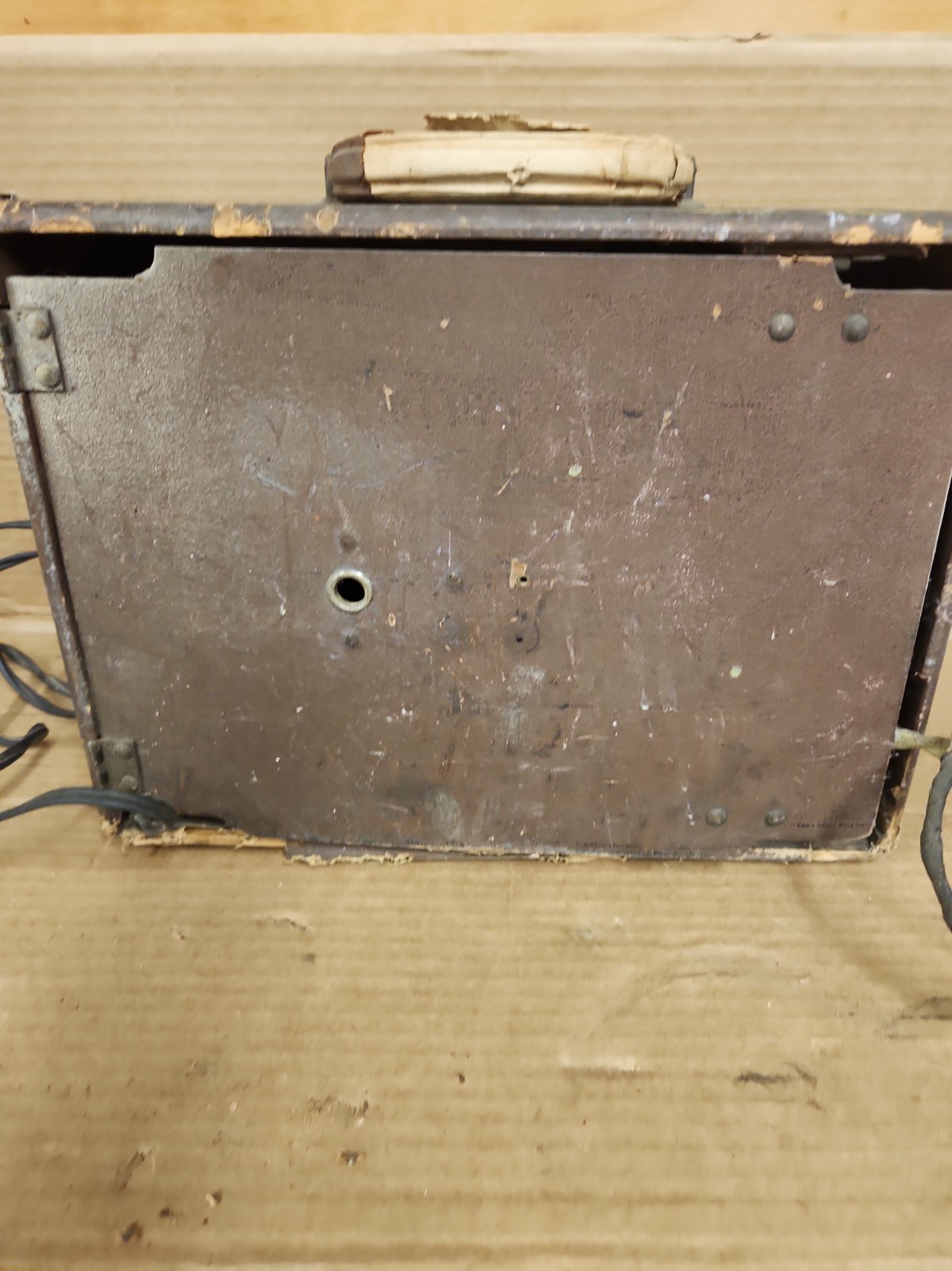 custom-built or modified Benchtop Variable DC Power Supply housed inside a...