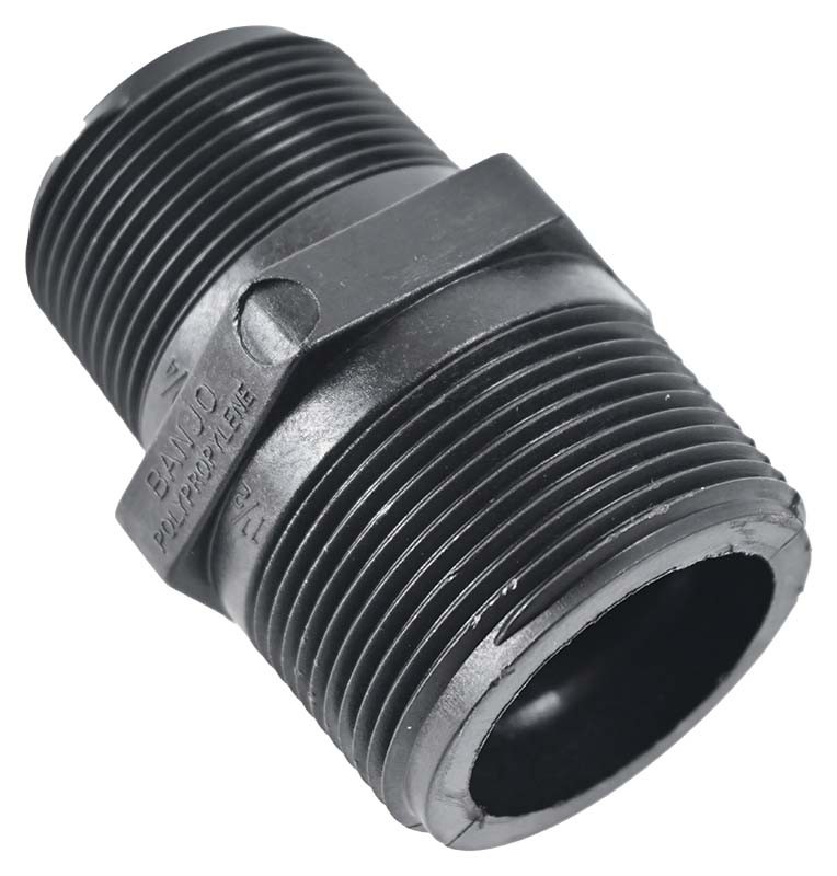 Banjo RN150-125 Polypropylene Pipe Fitting, Reducing Nipple, Schedule 80