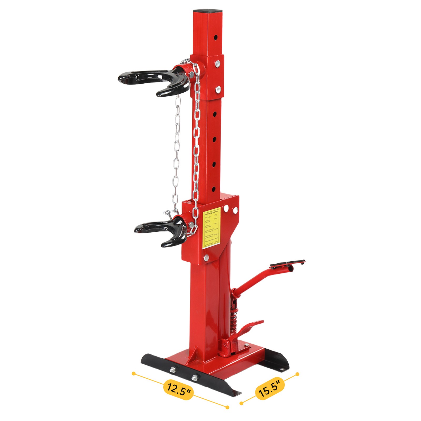 Coil Spring Compressor 3 T 6600lbs Auto Strut Hydraulic Compressor Removing Tool