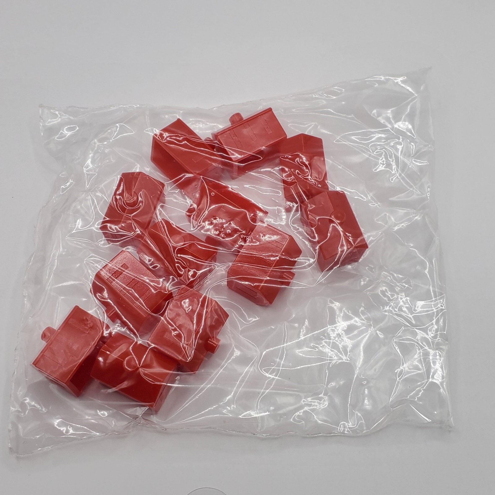 Monopoly Board Game Replacement Pieces Houses Red