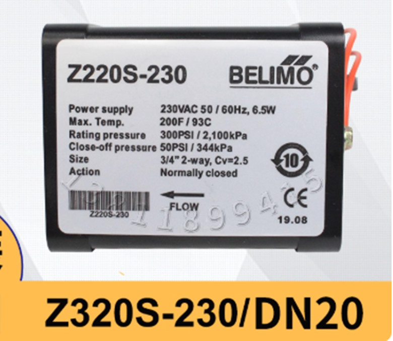 1pcs new BELIMO fan coil electric valve Z320S-230 DN20 three-way valve