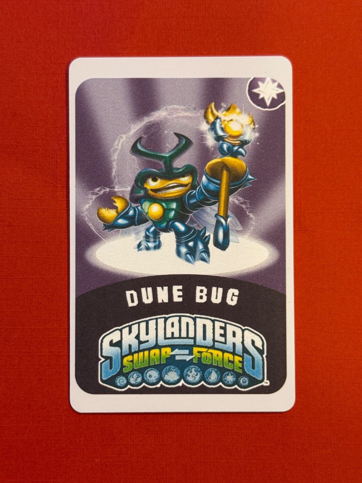 Skylanders Swap Force Dune Bug NFC Card FREE SHIPPING