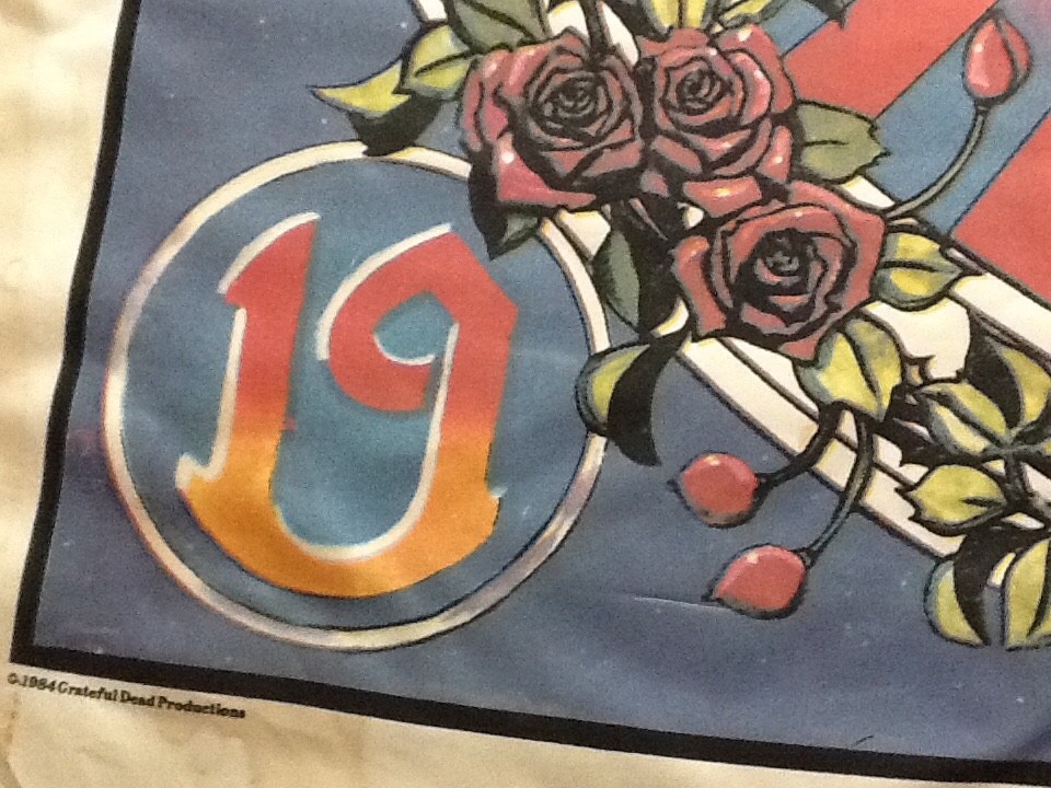 Grateful Dead 1984 GDP Vintage Tapestry Artwork Jeff Bedrick Red Rocks Greek BCT