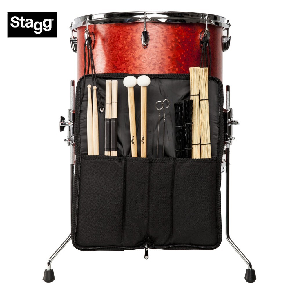 Stagg DS04 Nylon Drumstick Bag - Black