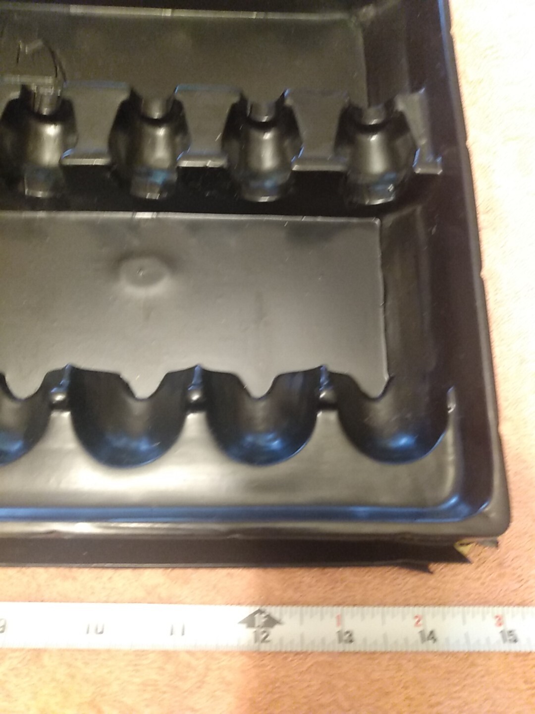 Mac Tools 9 Piece Nut Driver Plastic Storage Tray Black