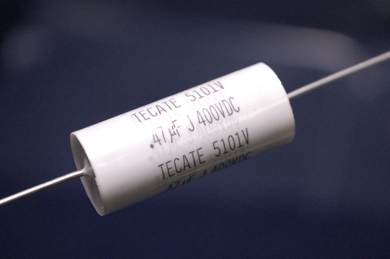 3 QSC Audio .47uF µF mF mFD 400VDC Polyester Dielectric Audiophile Capacitor CA-