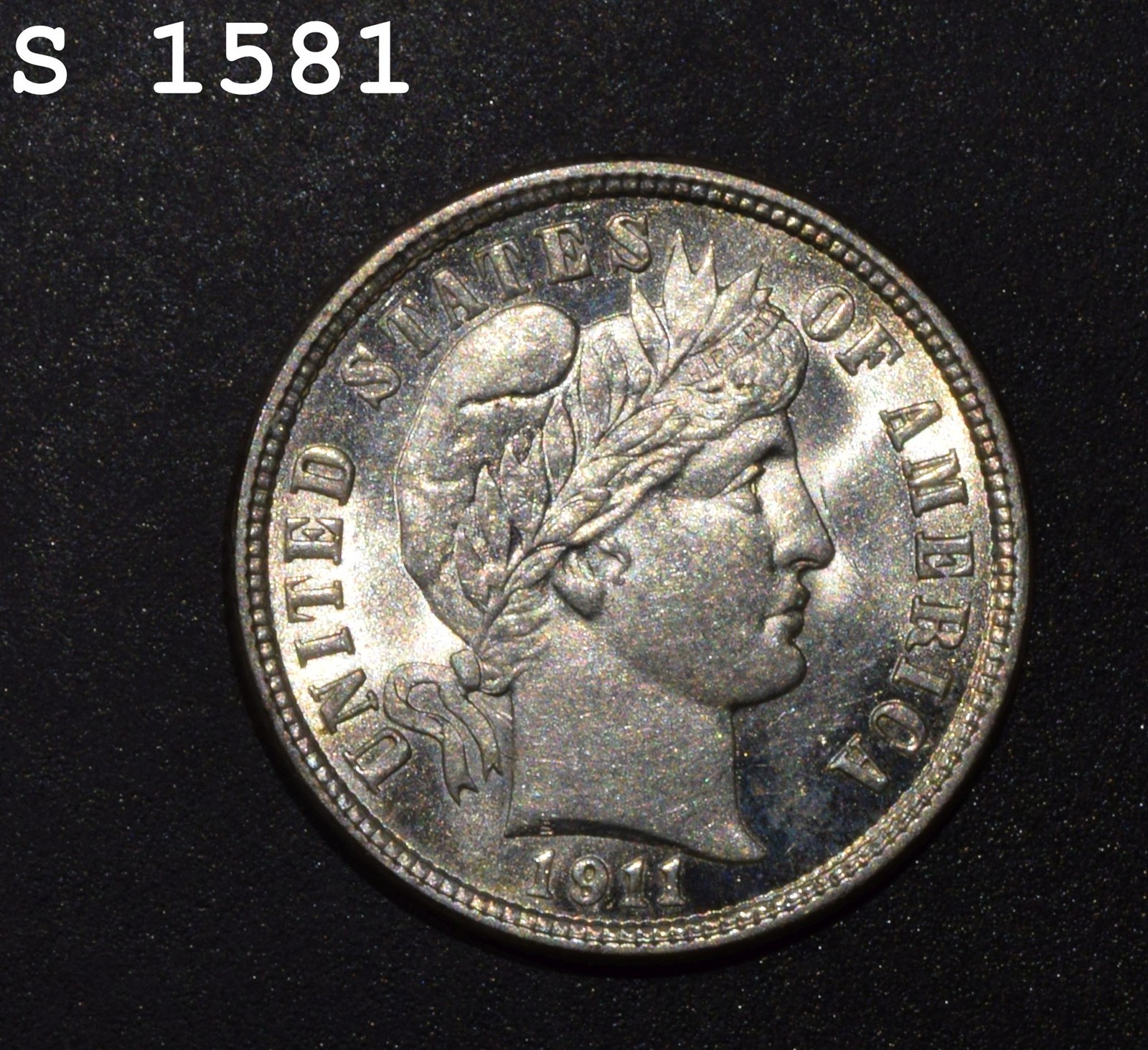 1911 Barber Dime "Choice BU+" *Free S/H After 1st Item*