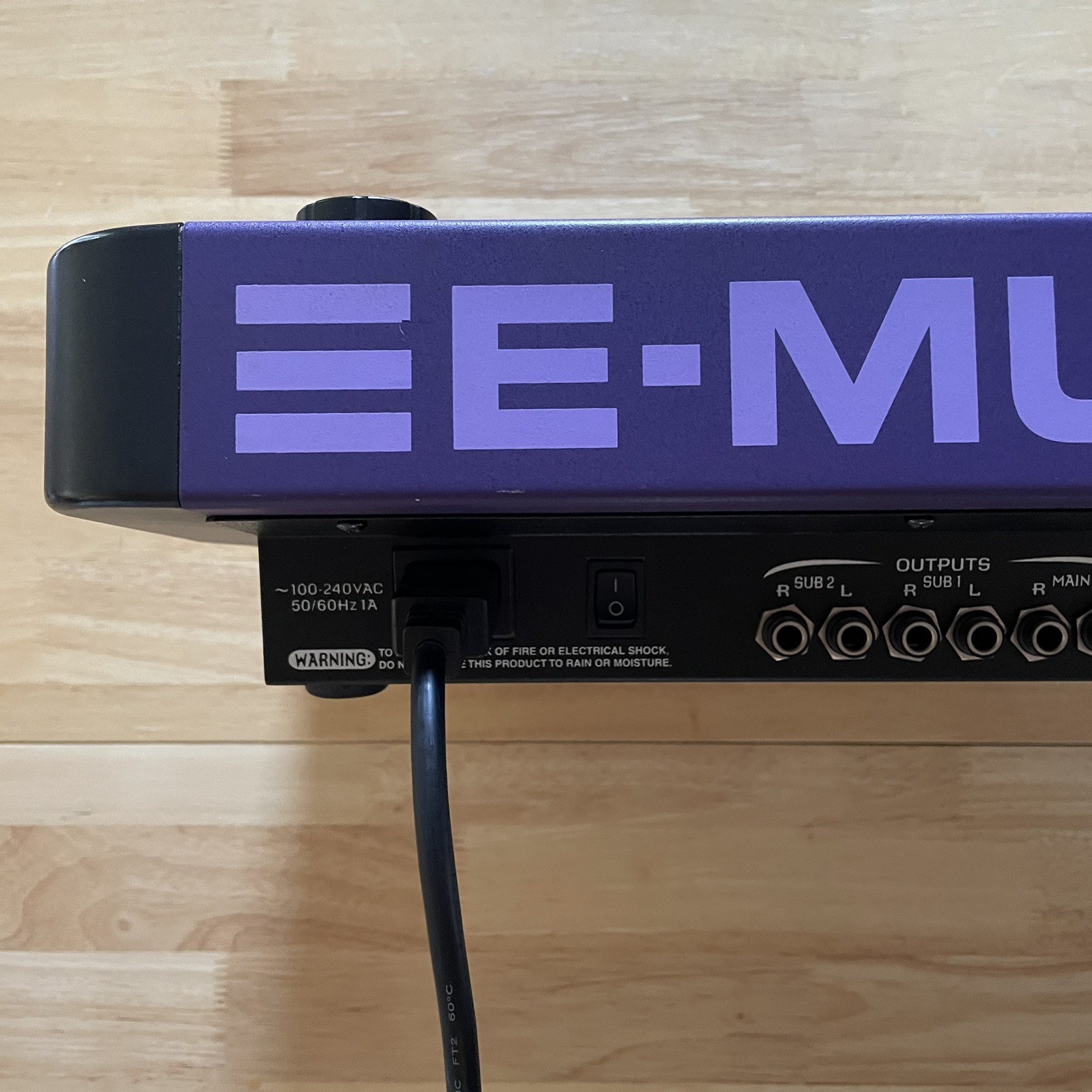 E-MU MP-7 Command Station - 7760 MPC-style synthesizer, drum machine, sequencer