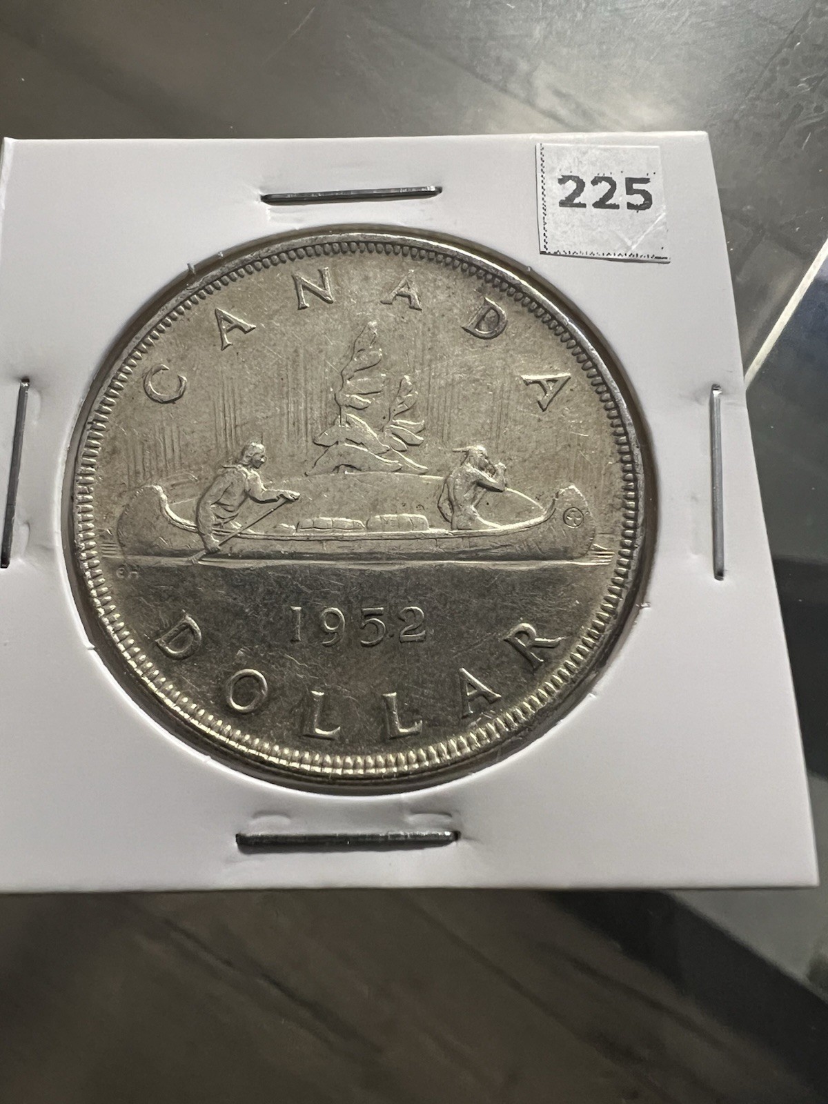 1952 Canada Silver Dollar FWL Circulation 406,148