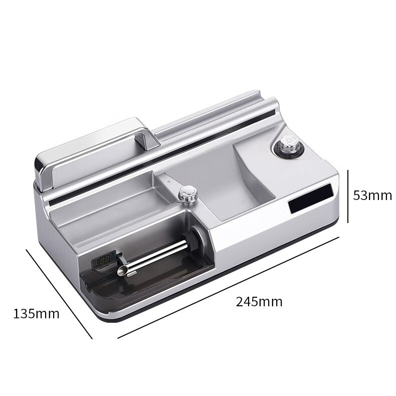 5.5/6.5/8mm Automatic Cigarette Rolling Machine Electric Tobacco Injector Maker