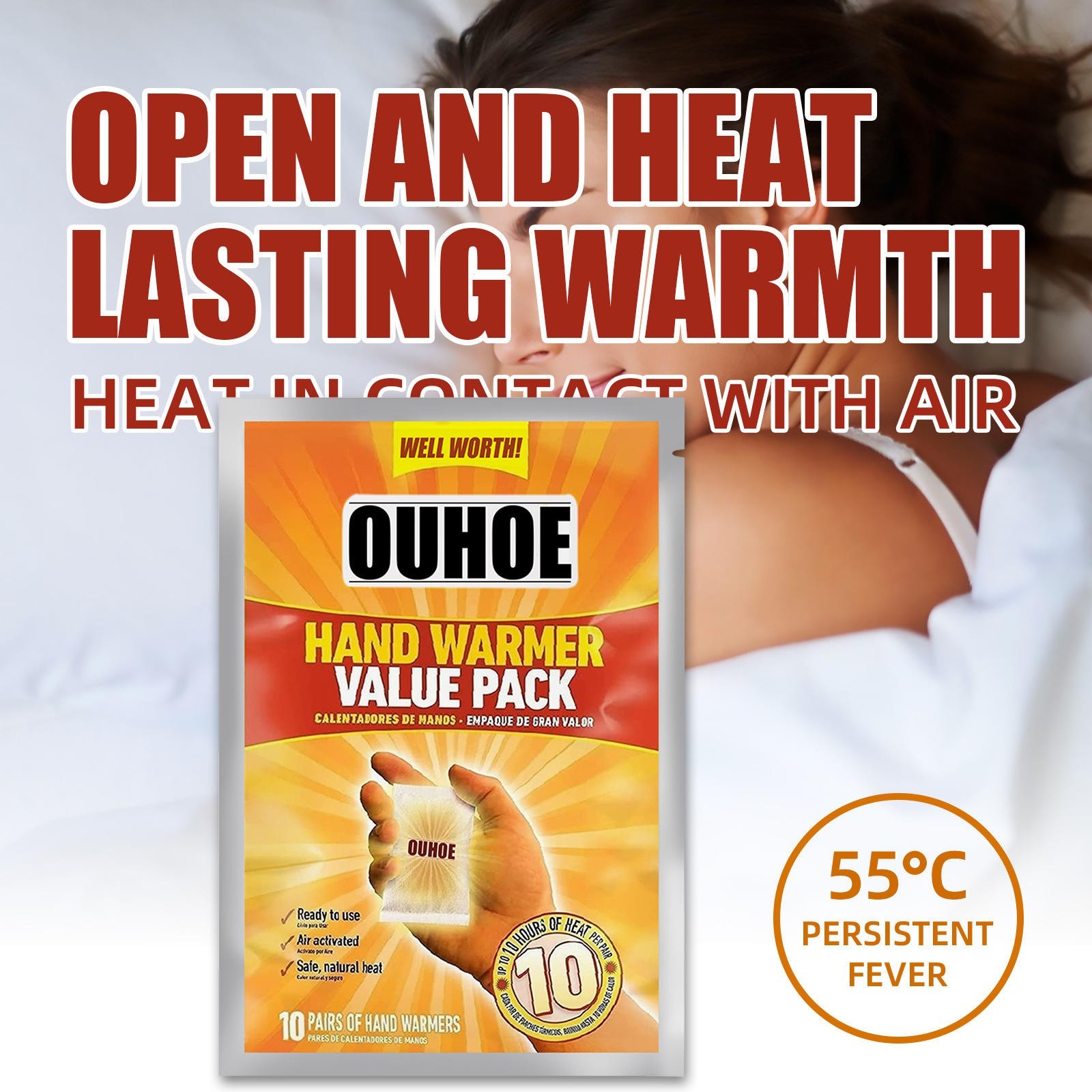 NEW HotHands Hand Warmers 10 Pair Value Pack