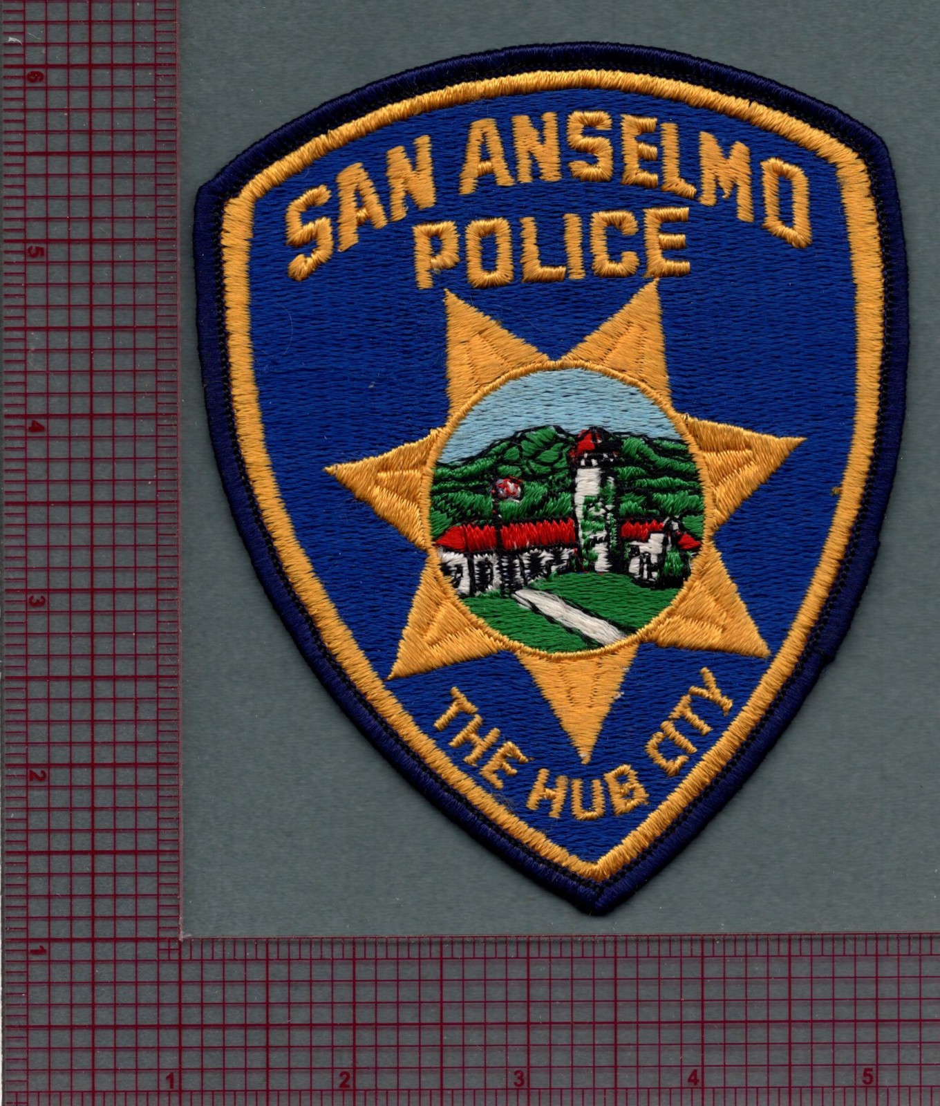 San Anselmo California Police Patch