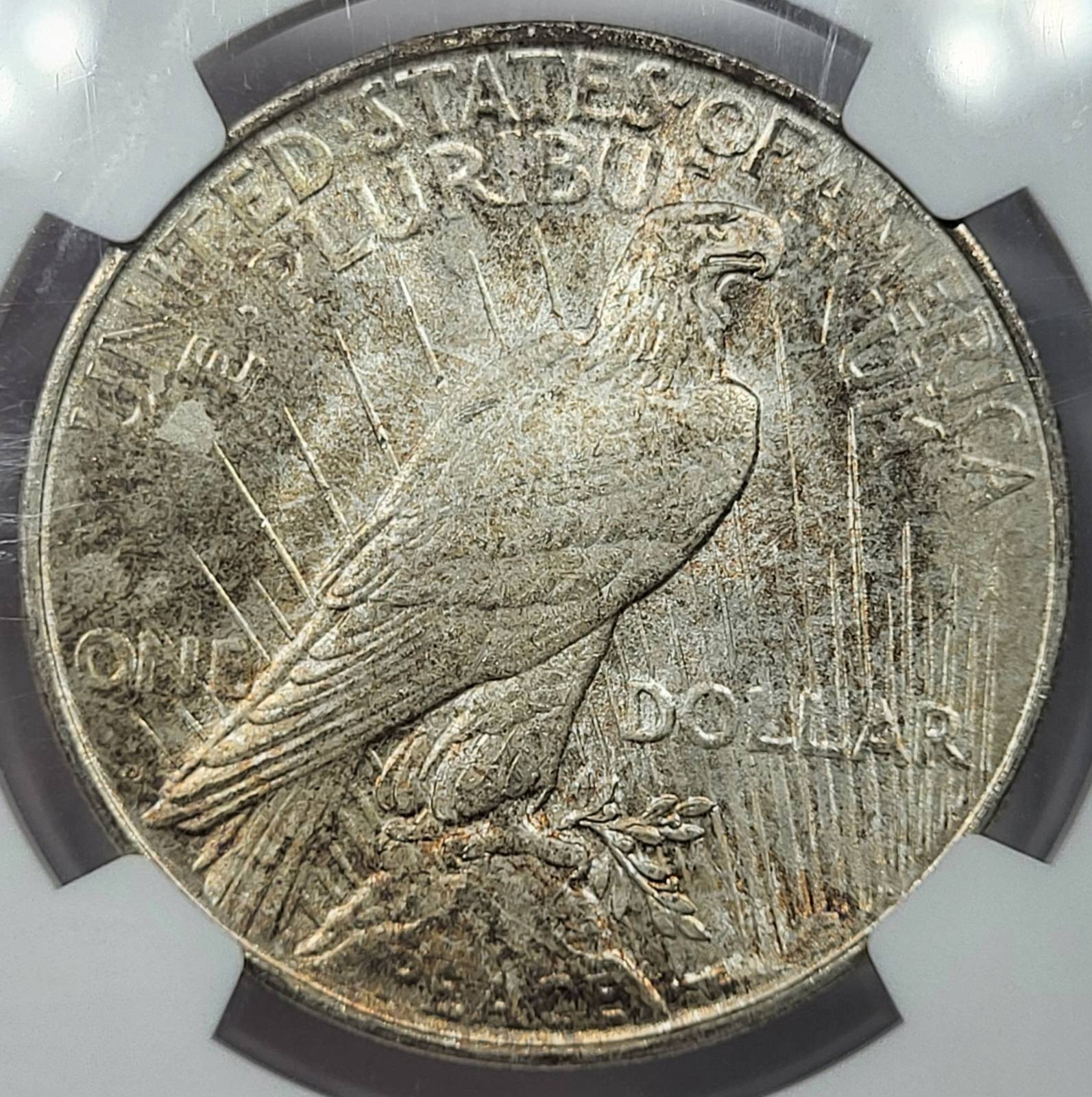 1922 D Peace Silver Dollar NGC MS-66+