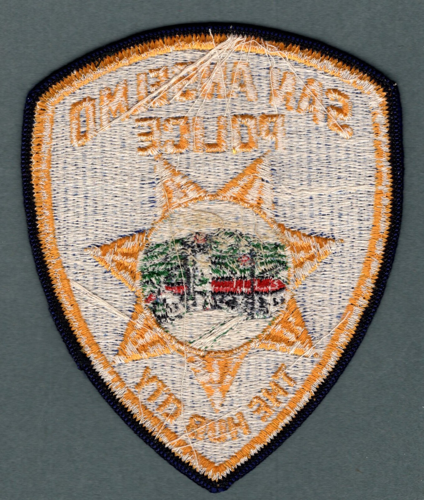 San Anselmo California Police Patch